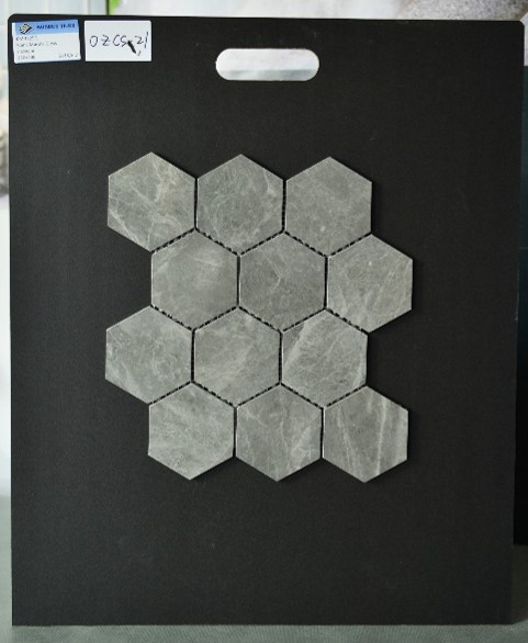 OZCS21 KMHX25Q Hexagon Klana Marble Gloss